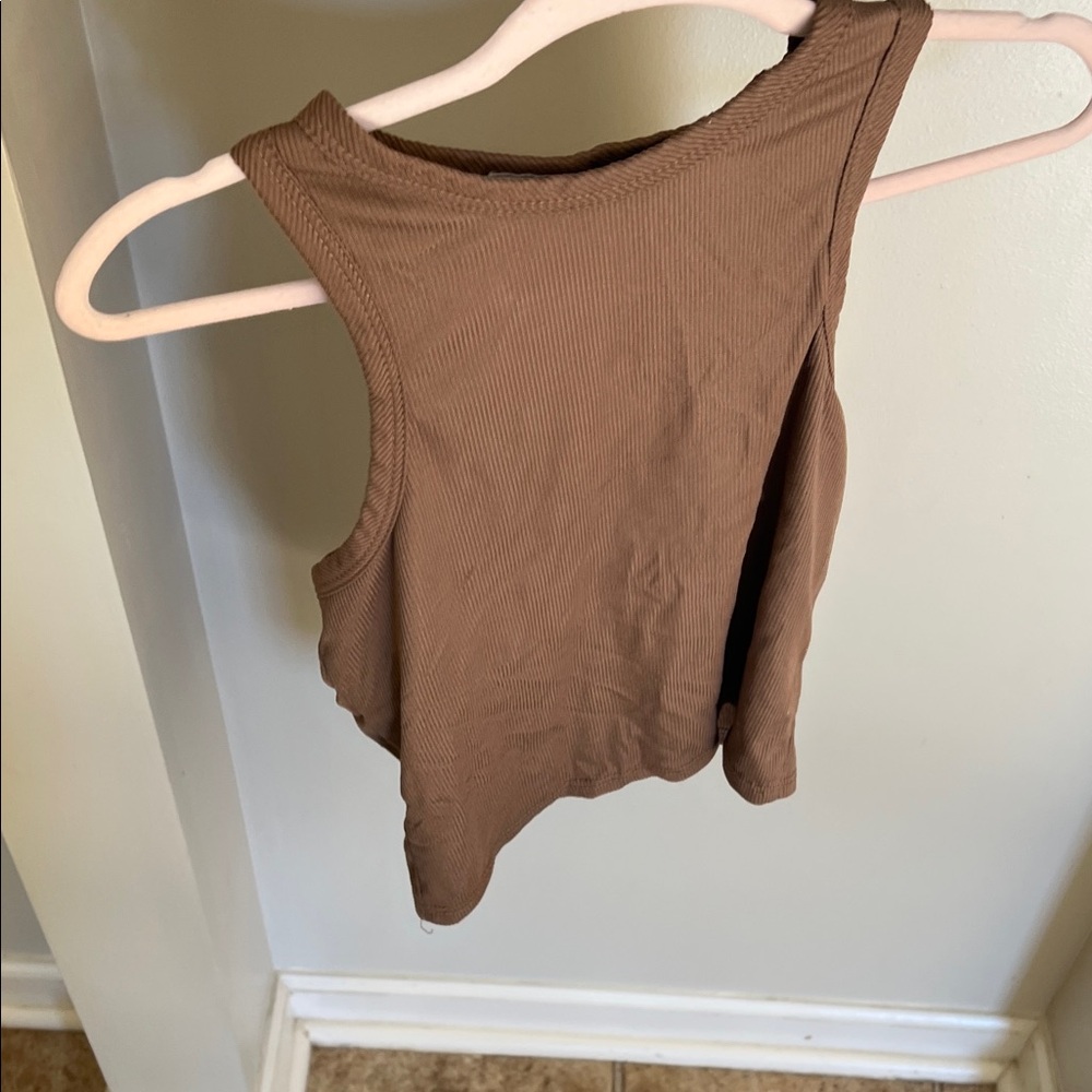 Olivia Rae Brown Tank Top